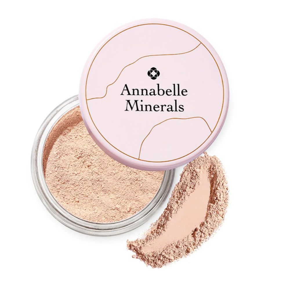Annabelle Minerals Podkład Radiant Mineralny Rozświetlający Golden Fair 4g