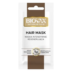Biovax Naturalne oleje do włosów suchych i zniszczonych - maska 20 ml