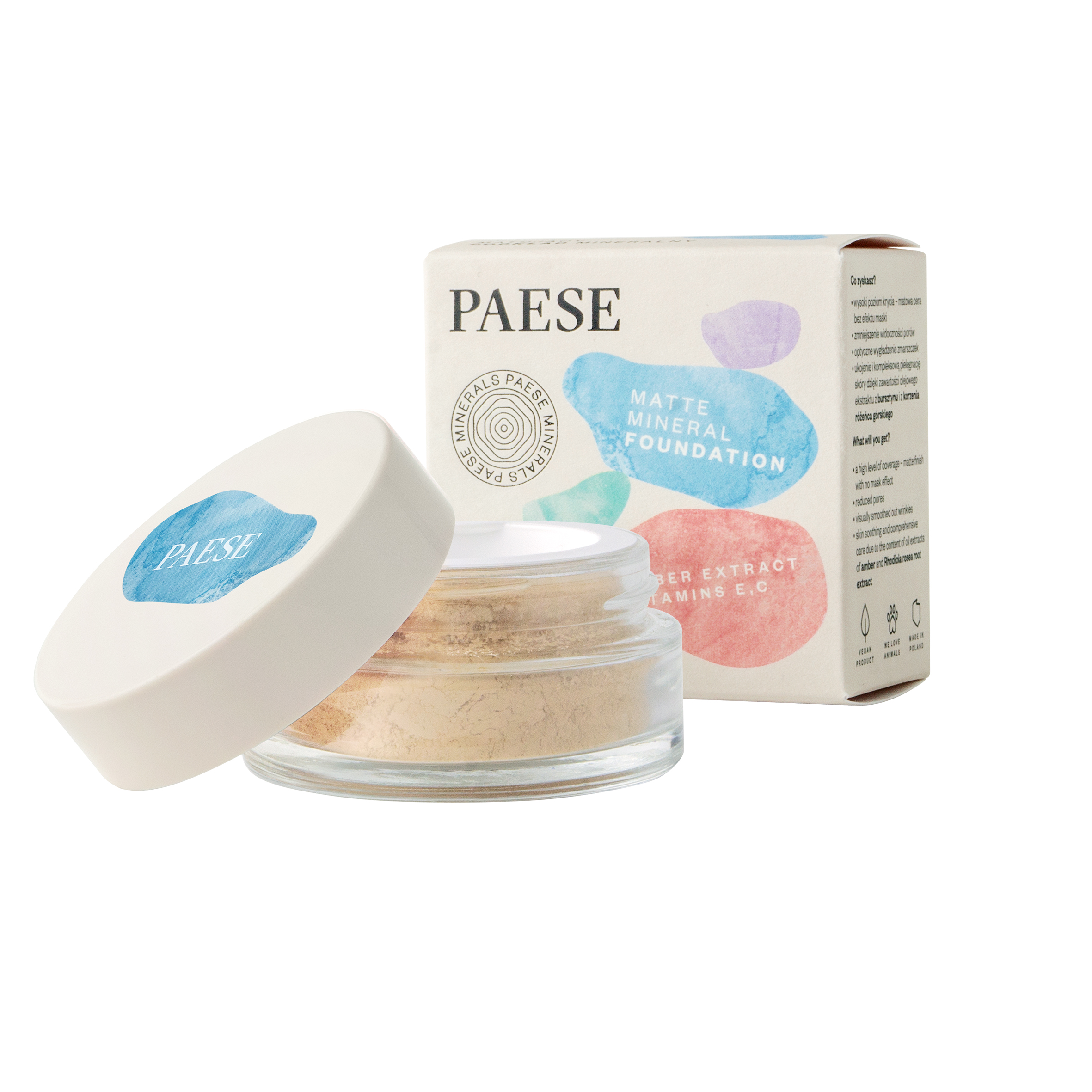 PAESE MINERALNY PODKŁAD MATUJĄCY 102 main product photo