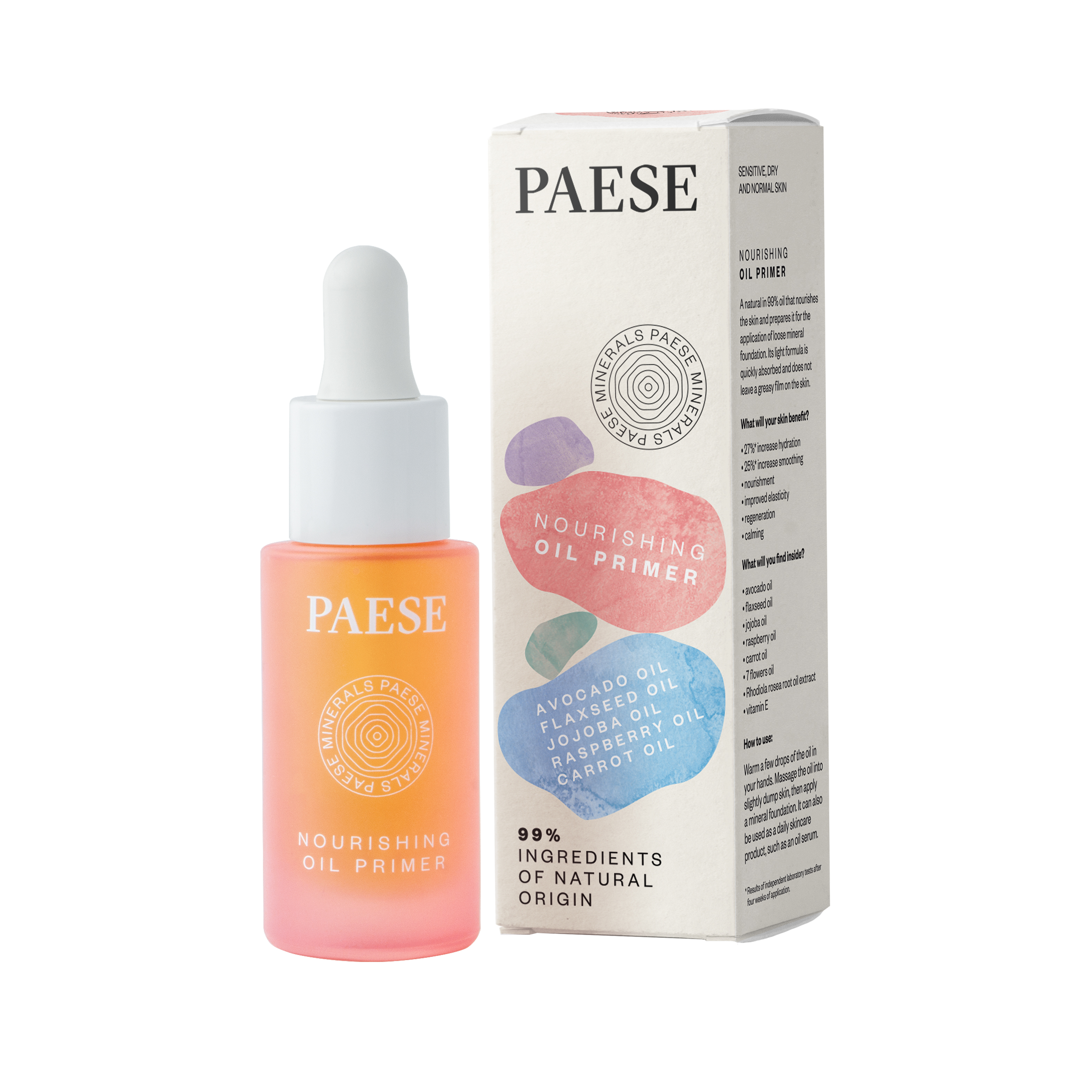 PAESE MINERALS ODŻ.OLEJEK POD MAKIJAŻ main product photo