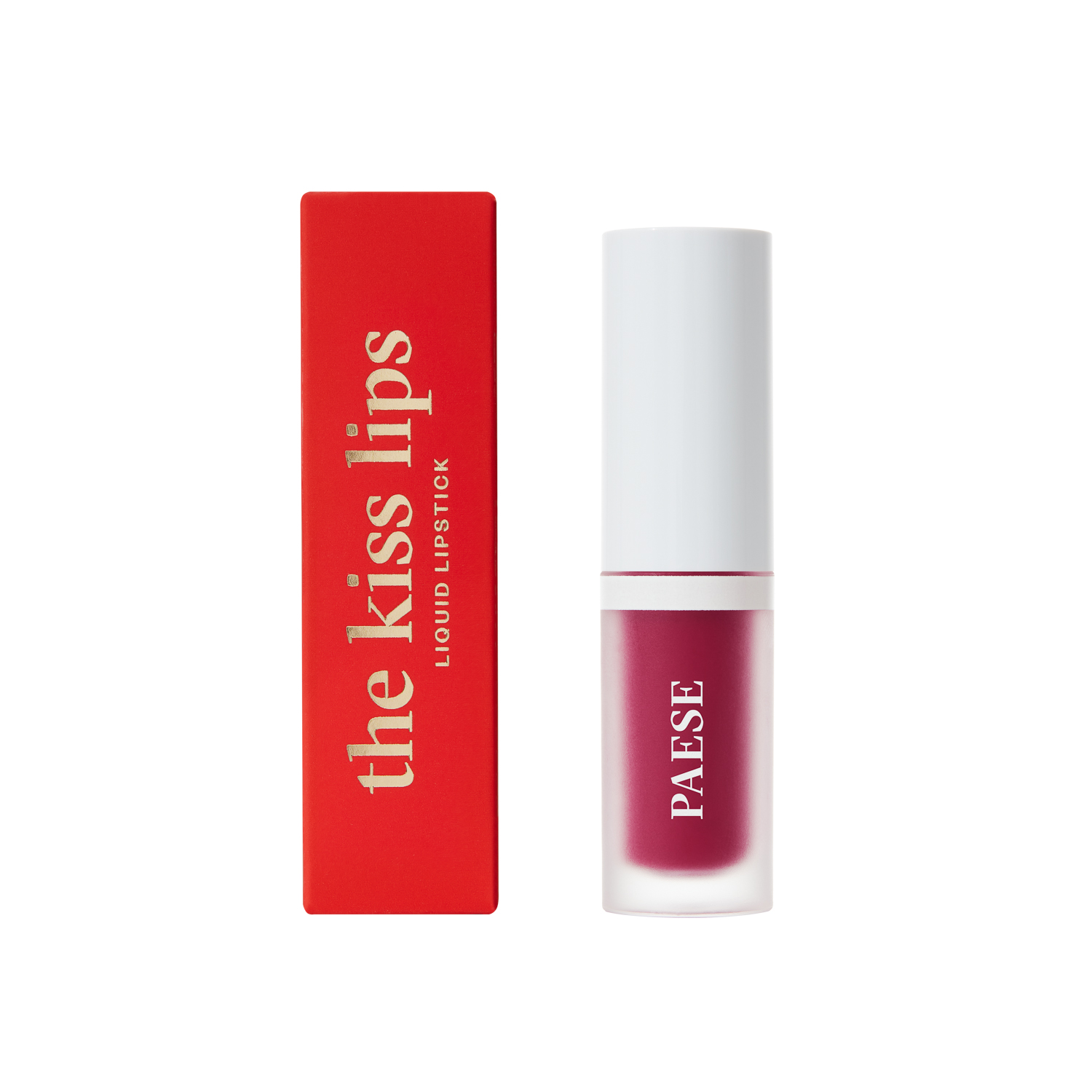 Paese pomadka w płynie The Kiss Lips 05 Raspberry Red 3,4 ml