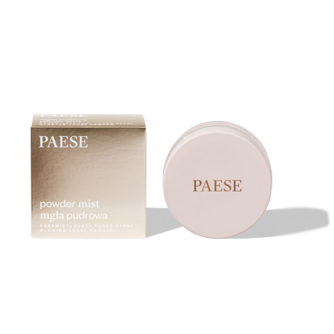 Paese rozświetlający puder sypki Mgła Pudrowa 01 Light Beige 5 g