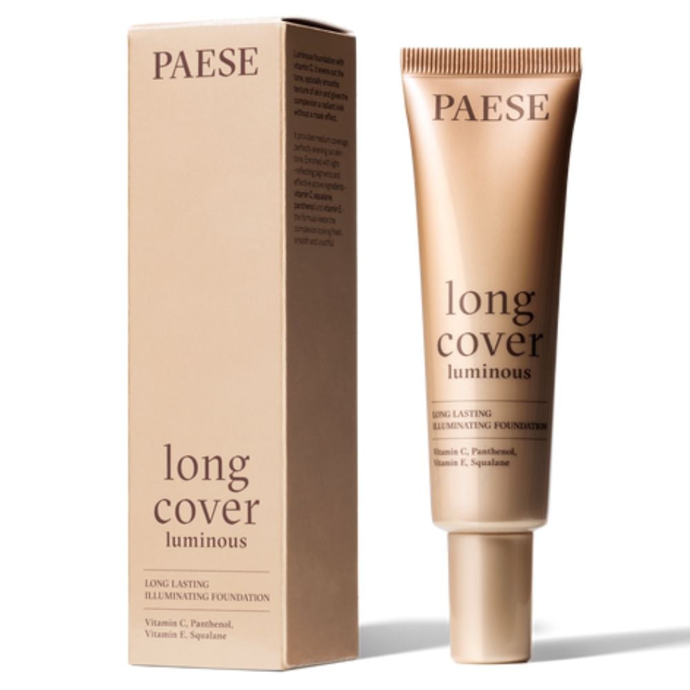 Paese Long Cover Luminous 00 Nude podkład rozświetlający 30 ml