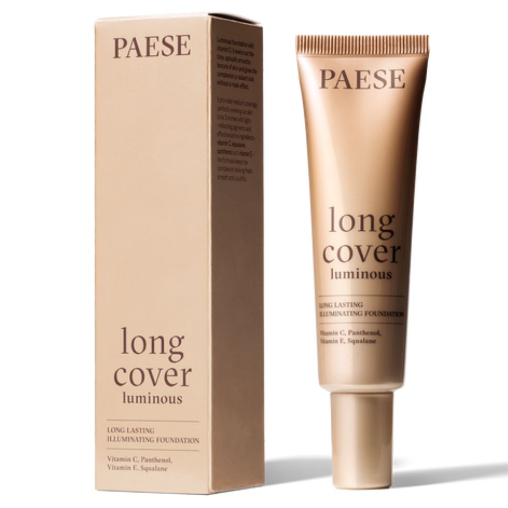 Paese Long Cover Luminous 1,5 Beige podkład rozświetlający 30 ml