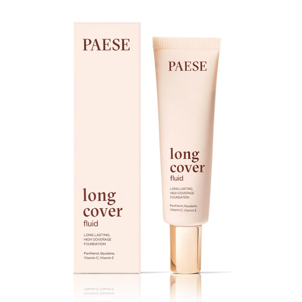Paese Long Cover Fluid Podkład w tubce 1,5 Beige 30 ml