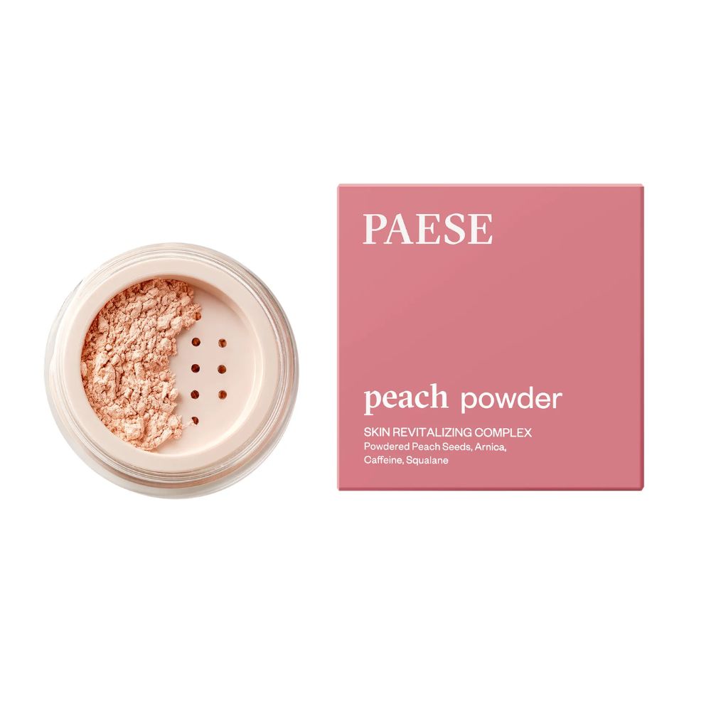 Paese Peach Powder Puder sypki do twarzy brzoskwiniowy 6 g