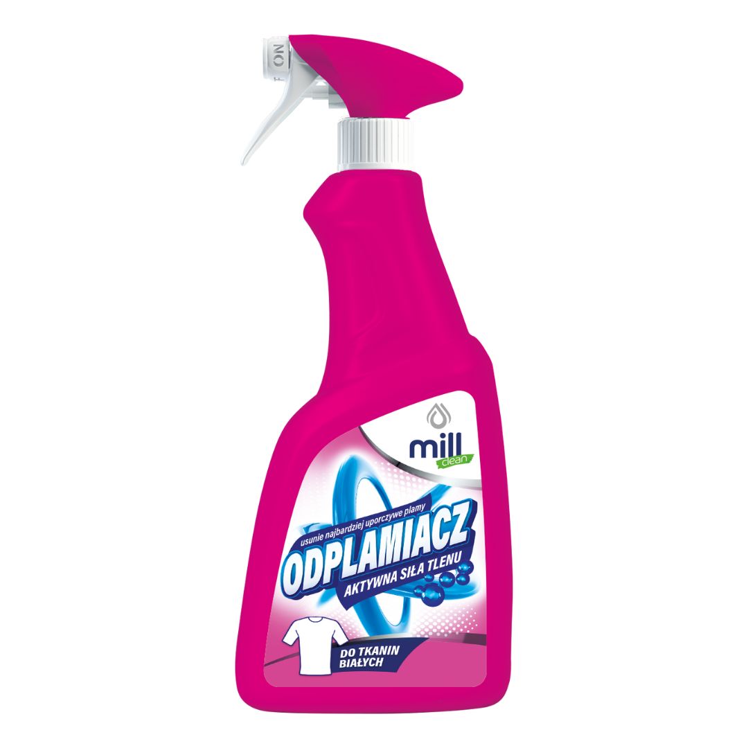 Mill odplamiacz do tkanin białych Clean 555 ml