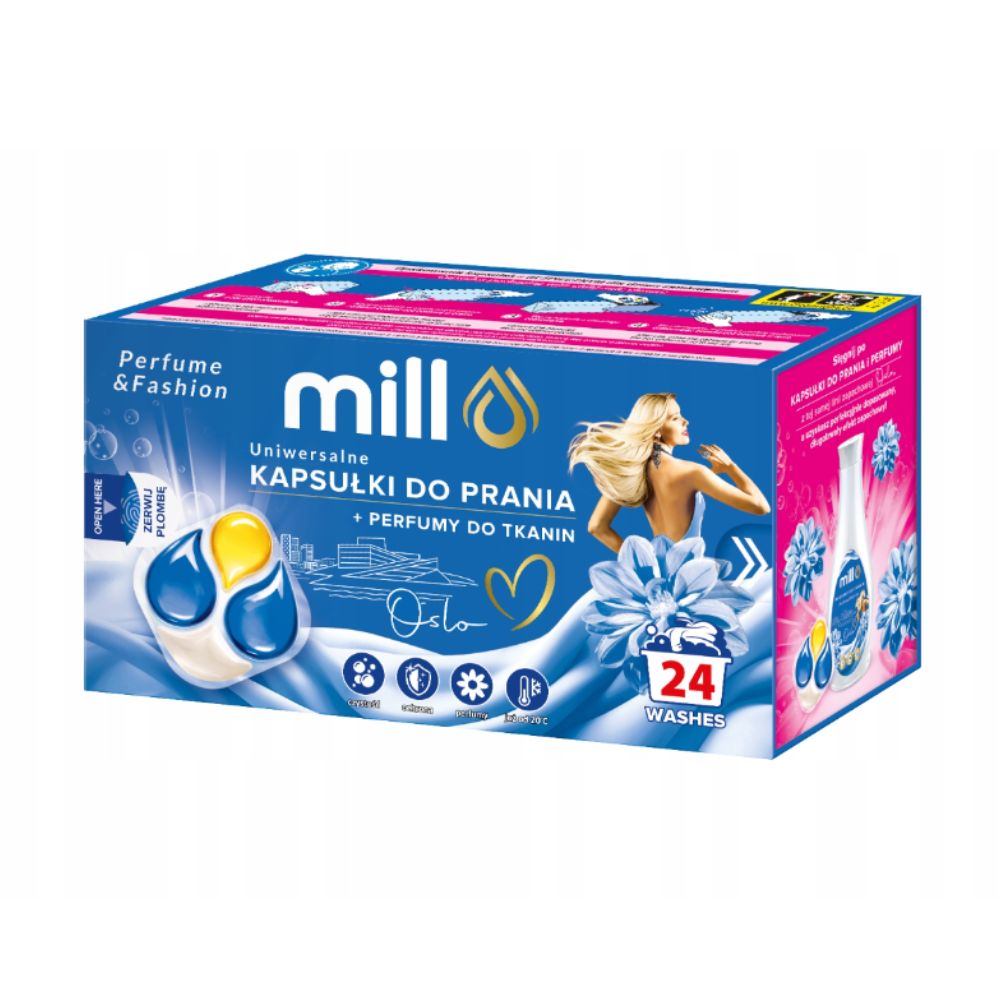 MILL Kapsułki do prania uniwersalne Oslo 24 szt. 
