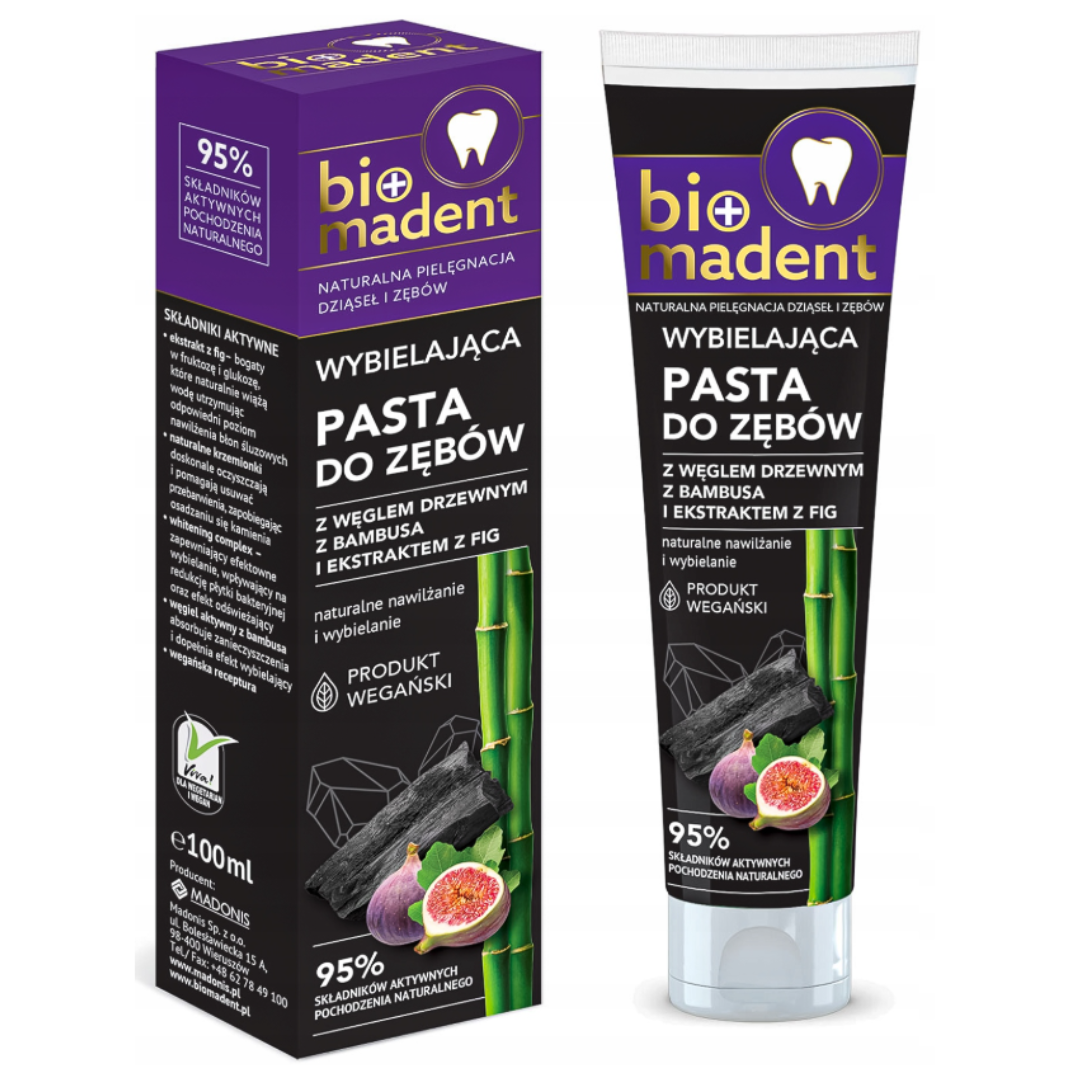BIO MADENT pasta konopna z figą 100 ml