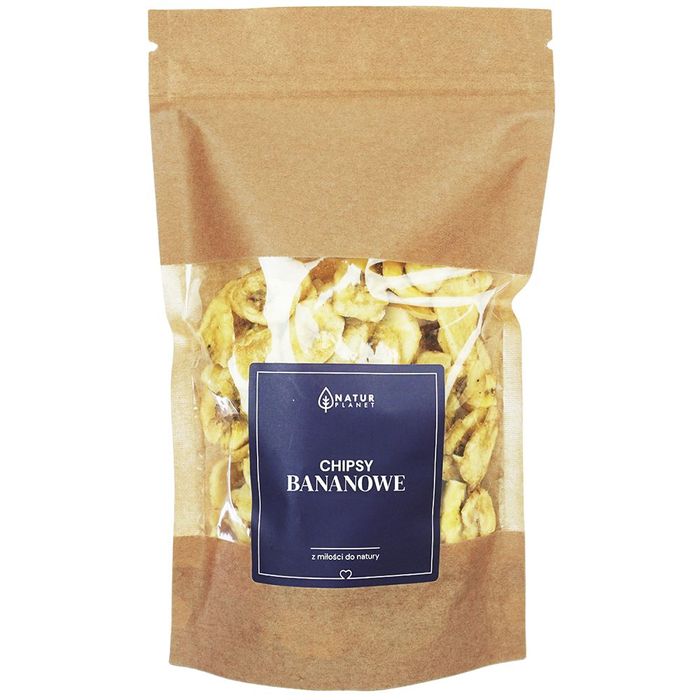 Natur Planet chipsy bananowe 250 g main product photo