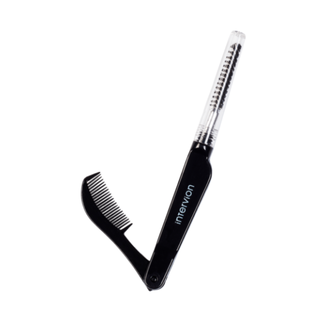 INTERVION SZCZOTECZKA DO RZĘS I BRWI 2W1