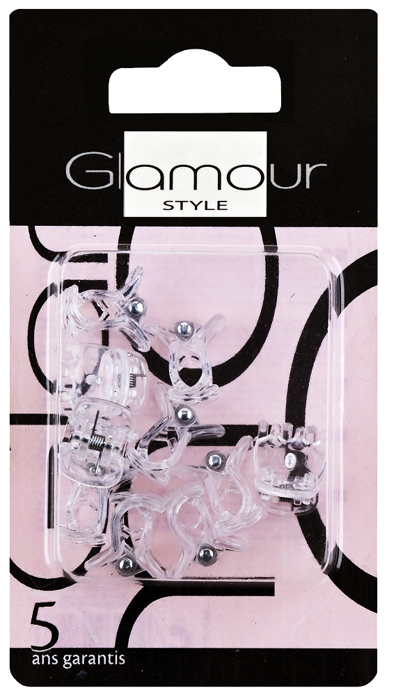 GLAMOUR ZABKI DO WLOSOW 10SZT. main product photo