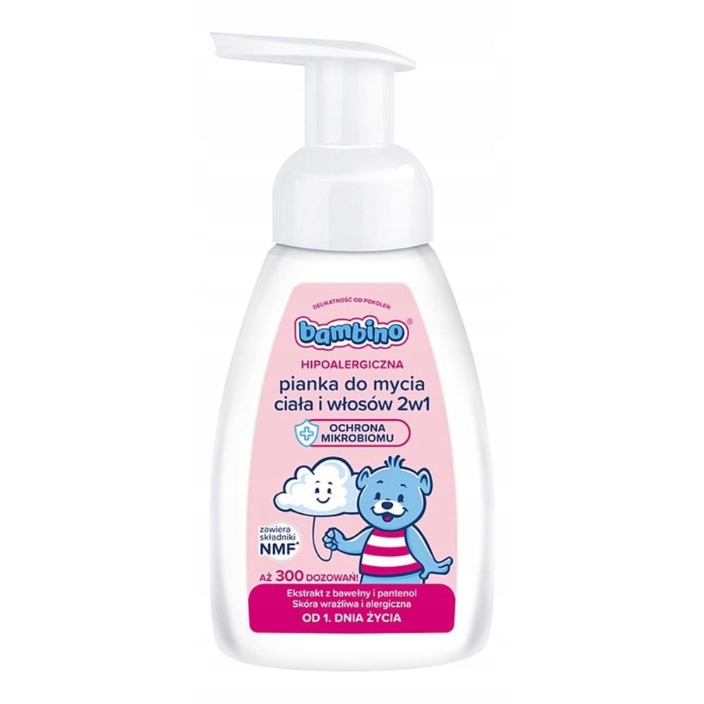 Bambino Pianka Do Mycia Niemowląt 250 ml