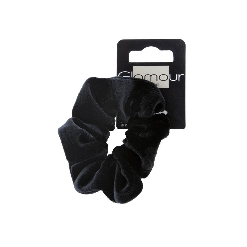 GLAMOUR ZAWIJKA AKSAMITNA CZARNA