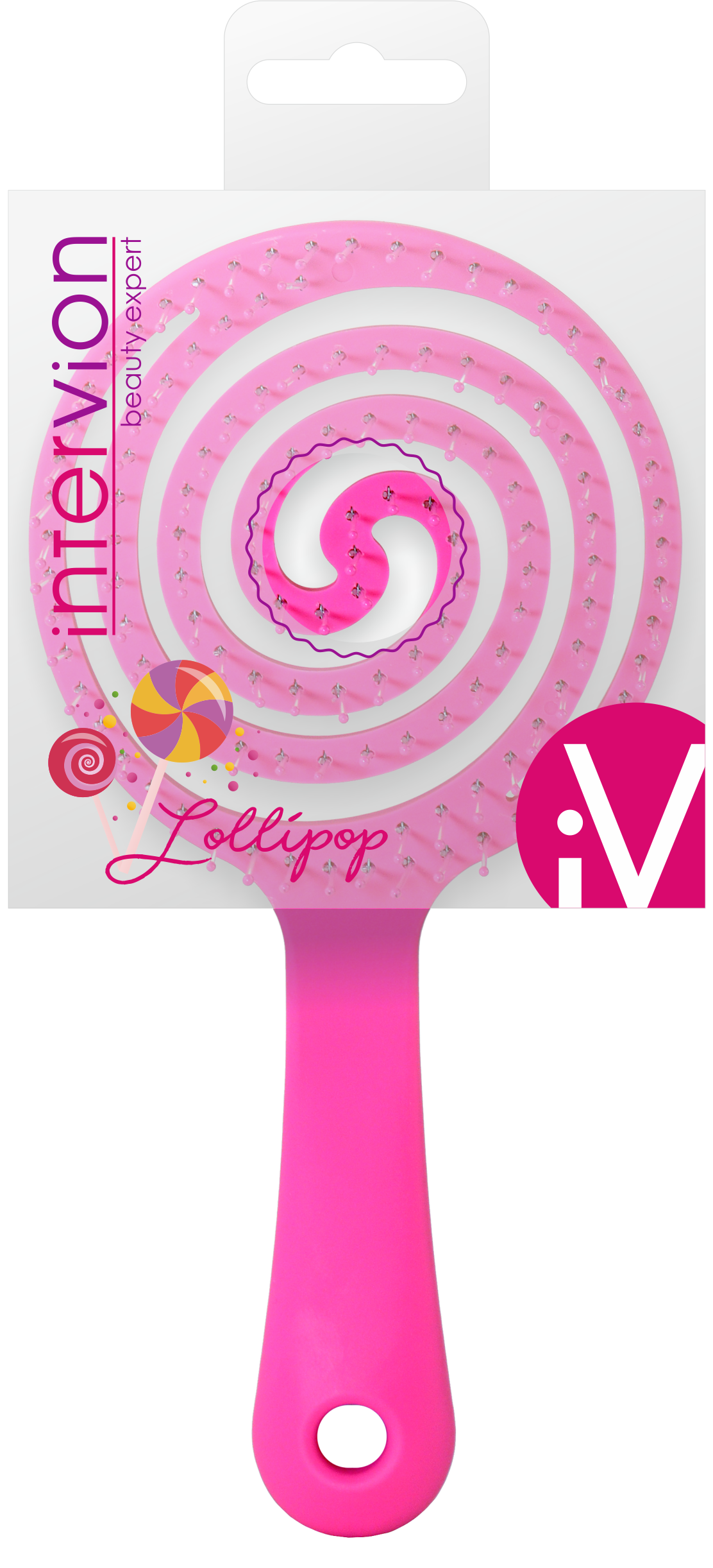 INTERVION LOLLIPOP SZCZOTKA D/WLOSOW main product photo