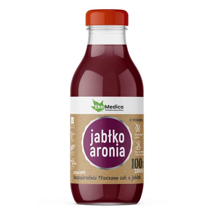 EKAMEDICA JABŁKO, ARONIA 300ML SUPLEMENT DIETY main product photo