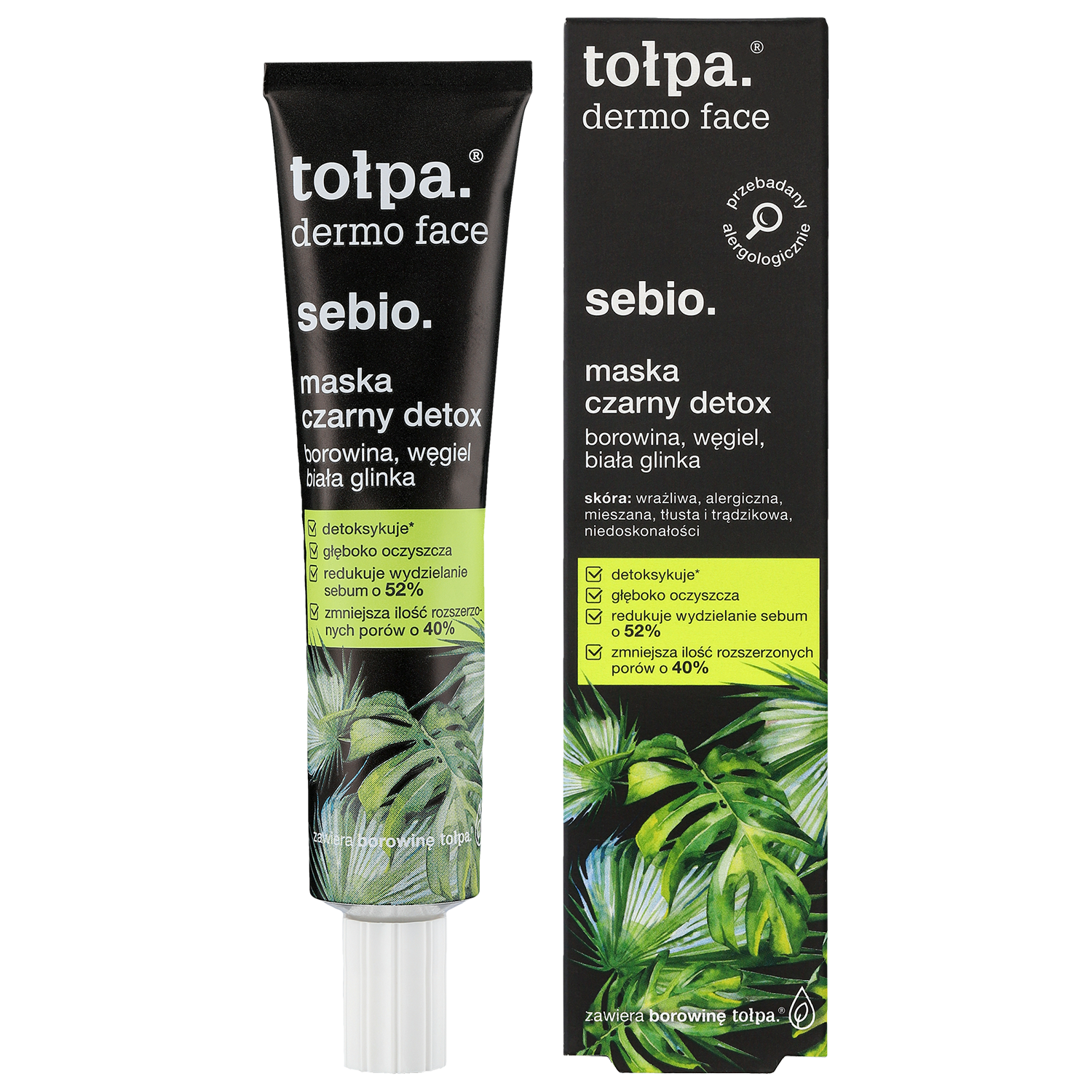 TOLPA DERMO F.SEBIO MAS.CZAR.DETOX 40ML main product photo