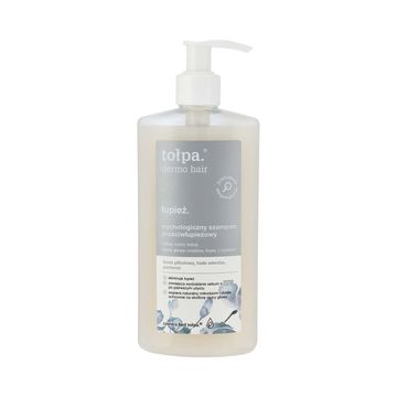 TOŁPA DERMO HAIR Trychologiczny szampon przeciwłupierzowy, kwas glikolowy i biała wierzba, 250 ml