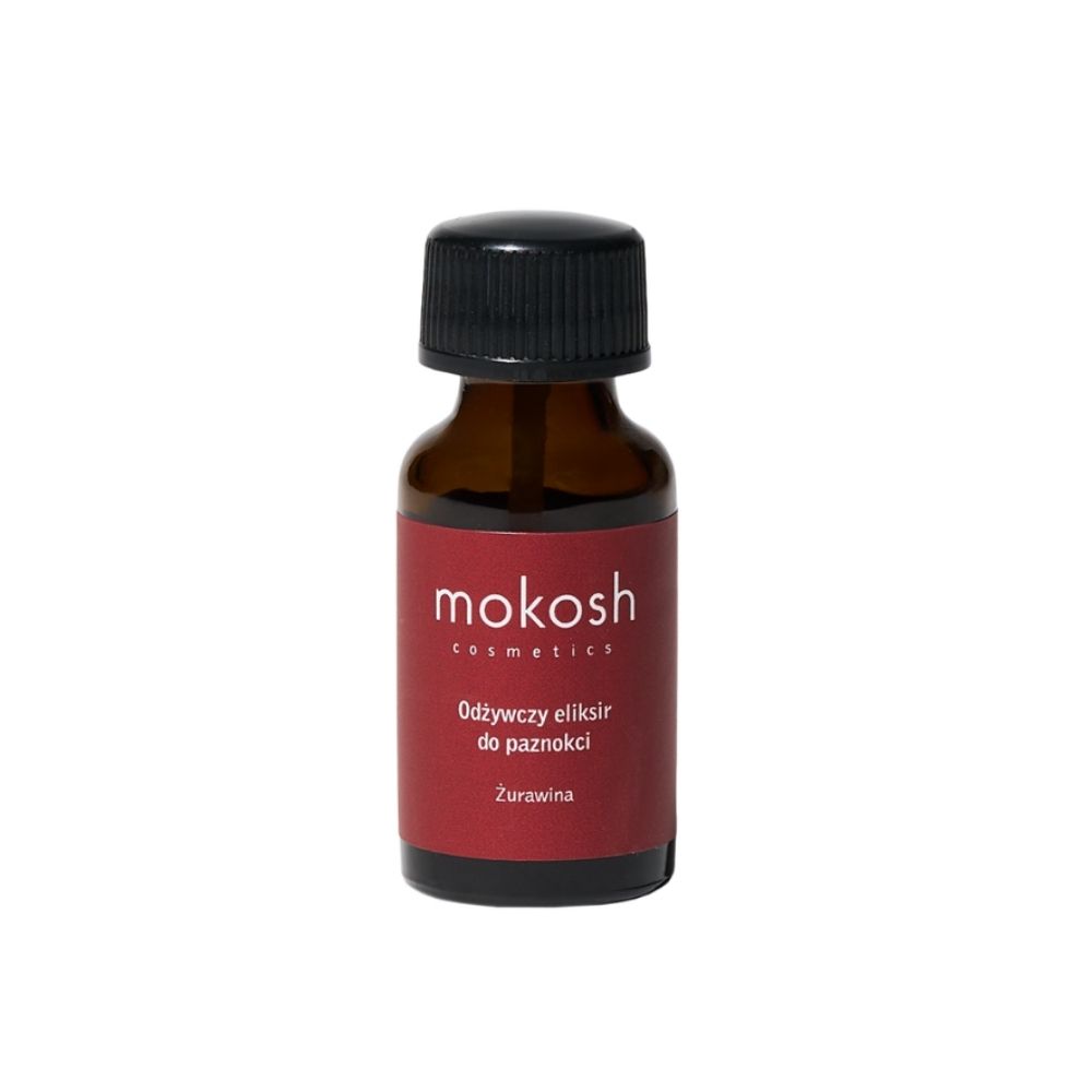 Mokosh Odżywczy eliksir do paznokci Żurawina 10 ml