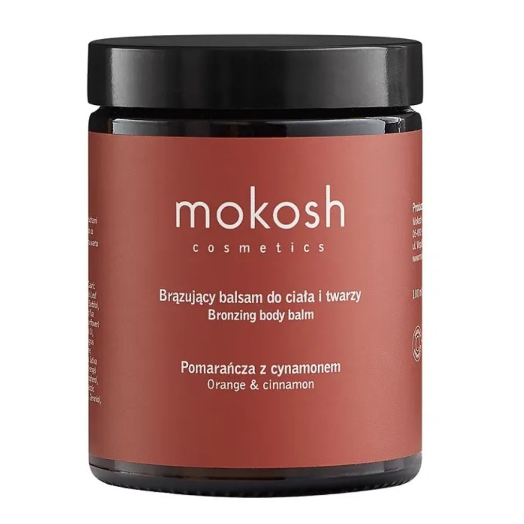 Mokosh brązujący balsam do ciała i twarzy Pomarańcza z Cynamonem 180 ml