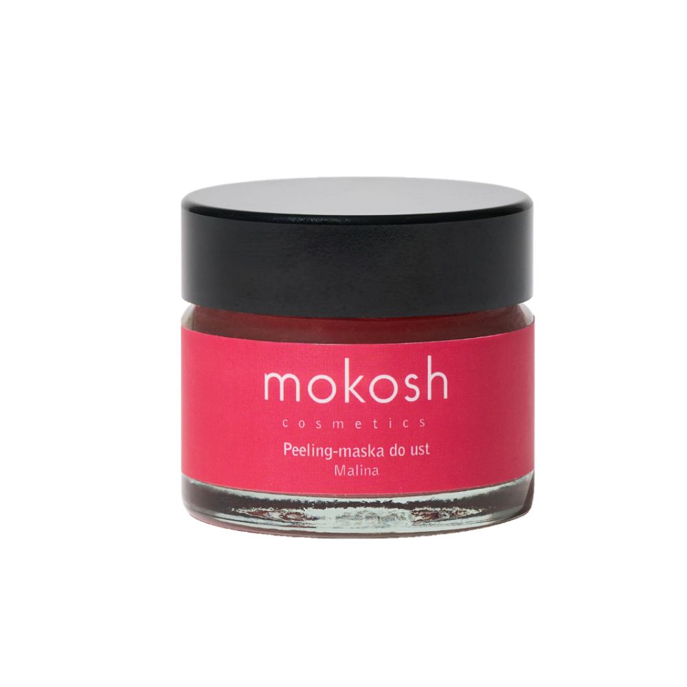 Mokosh Peeling - maska do ust Malina 15 ml