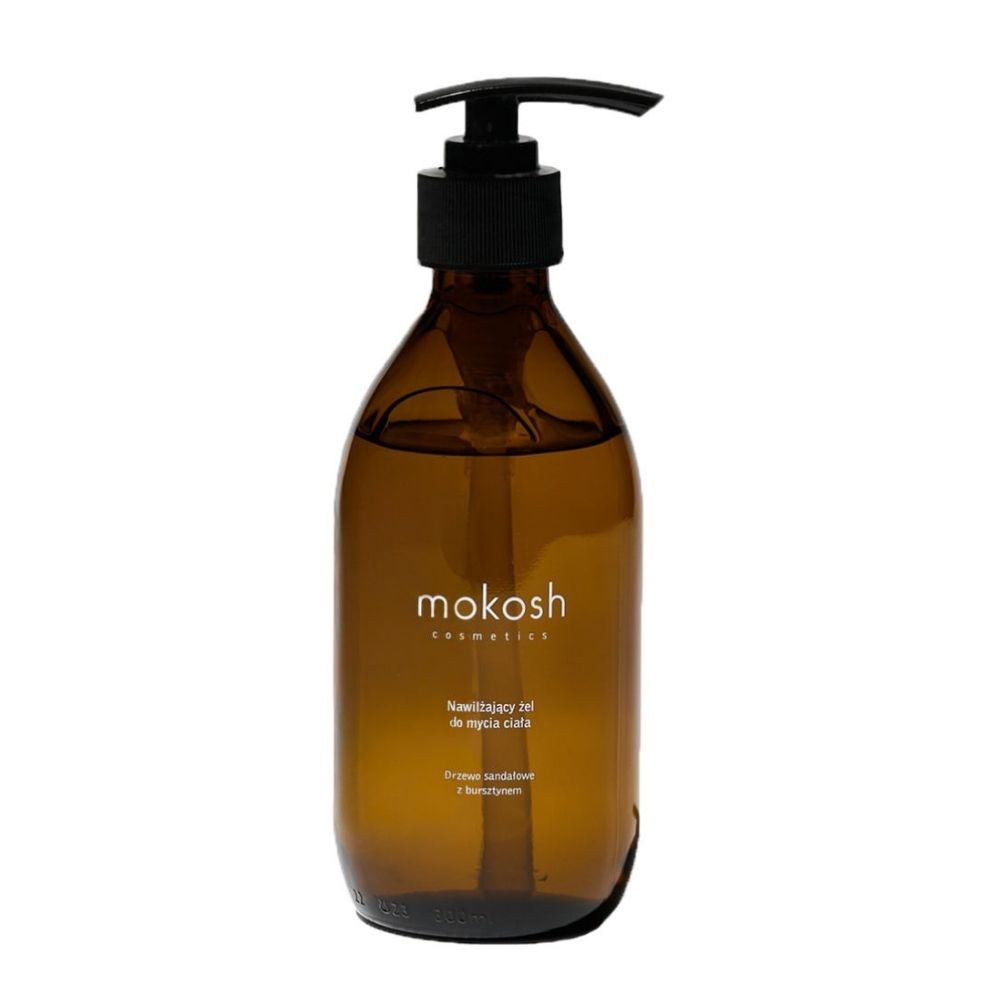 Mokosh Nawilżający żel do mycia ciała Drzewo sandałowe z bursztynem 300 ml