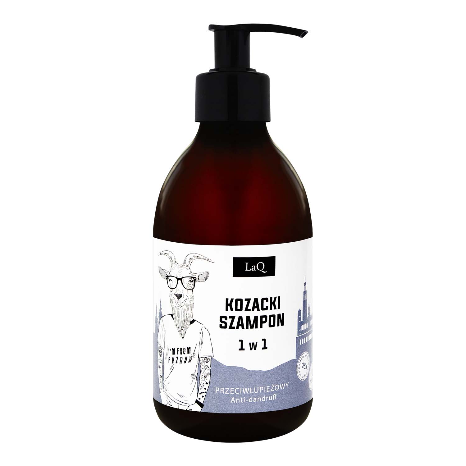 LAQ KOZIOŁ SZAMPON DLA FACETÓW 300ML