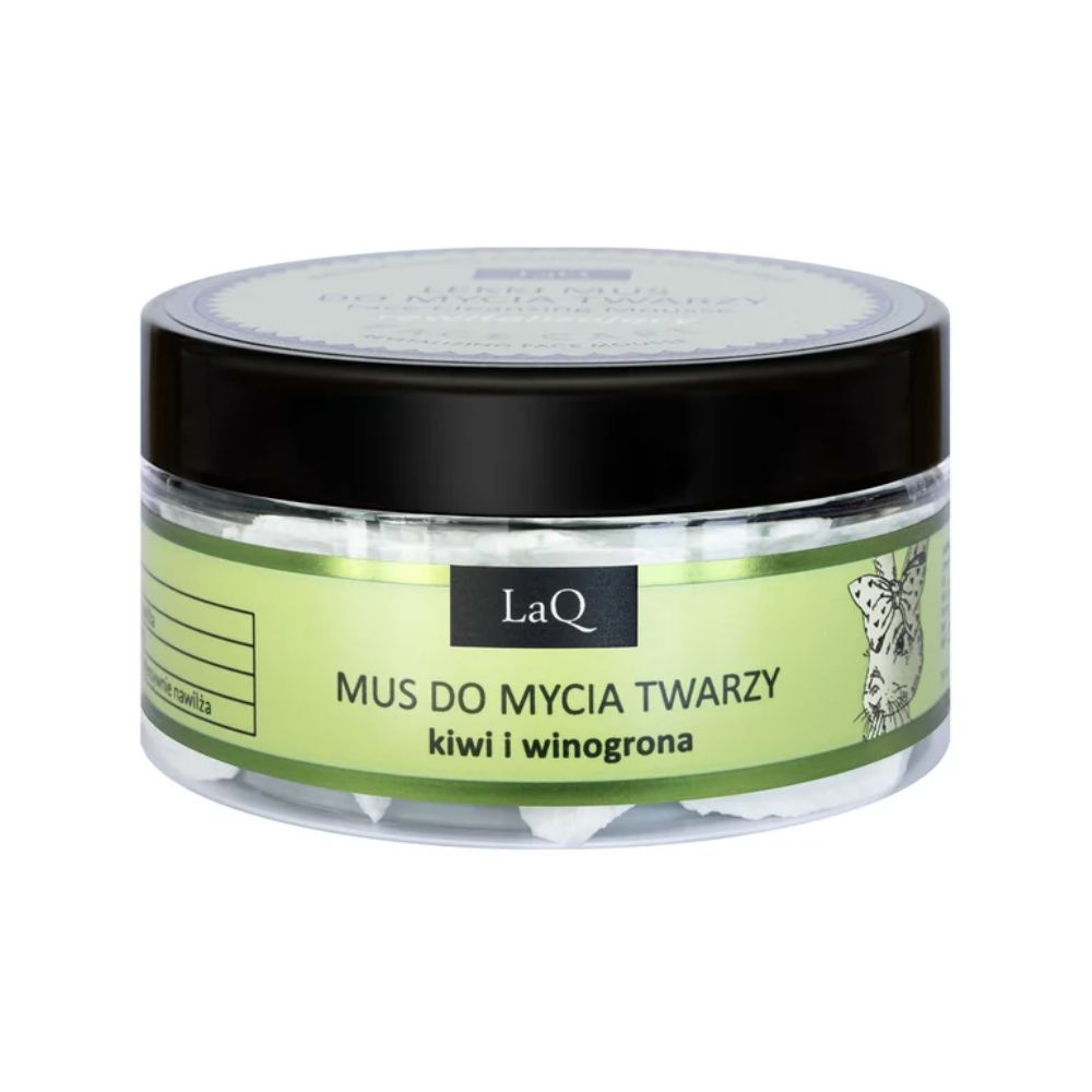 LaQ Mus do mycia twarzy kiwi i winogrono 100 ml