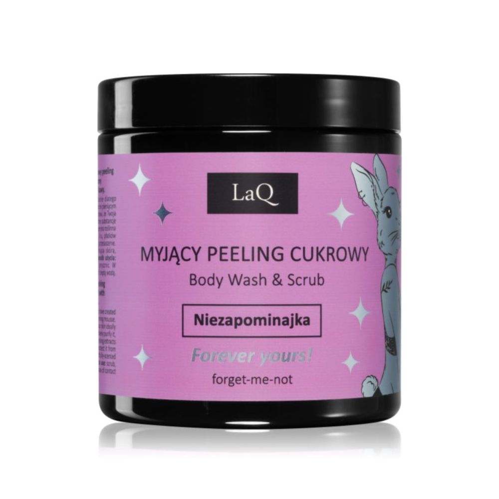 Laq Króiliczka Niezapominajka peeling cukrowy 220 g