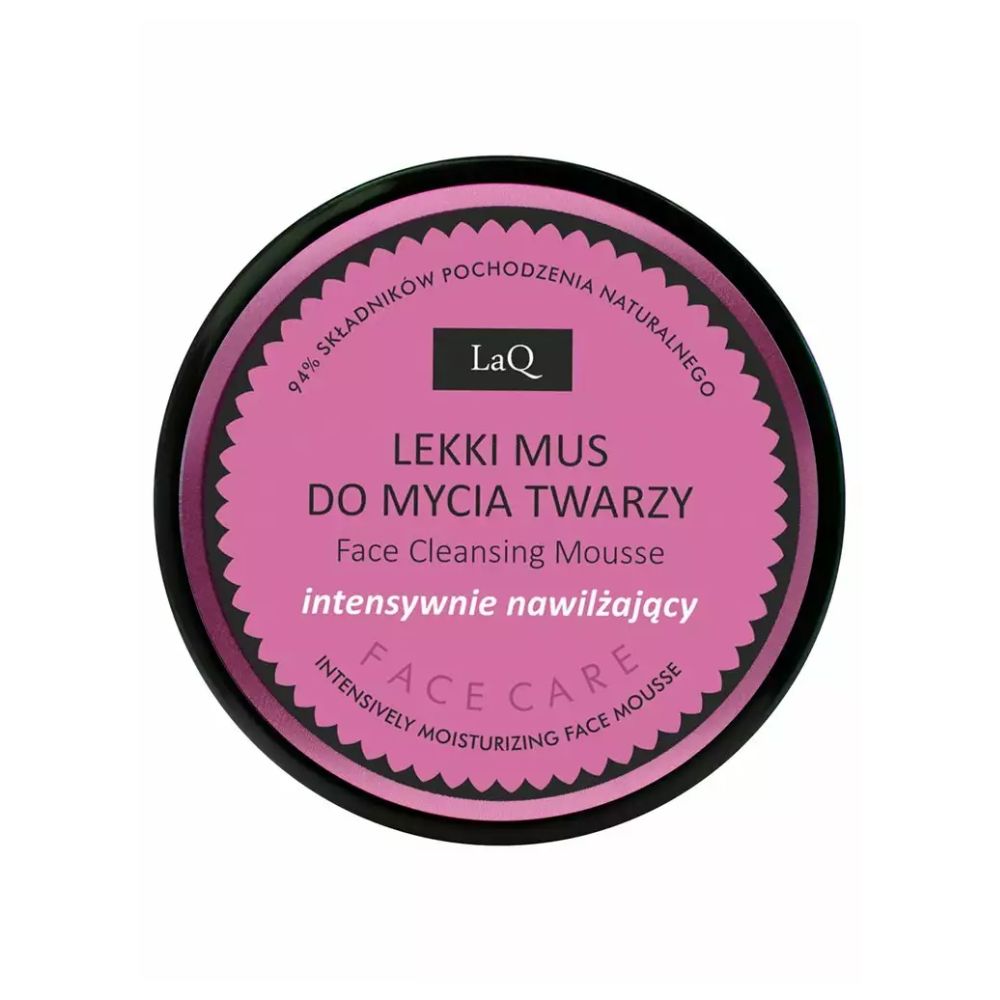 LaQ Magnolia i Różowy Pieprz nawilżający mus do mycia twarzy 100 ml