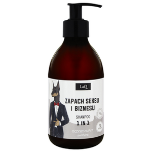 LaQ Oczyszczający szampon dla facetów - Doberman 300 ml