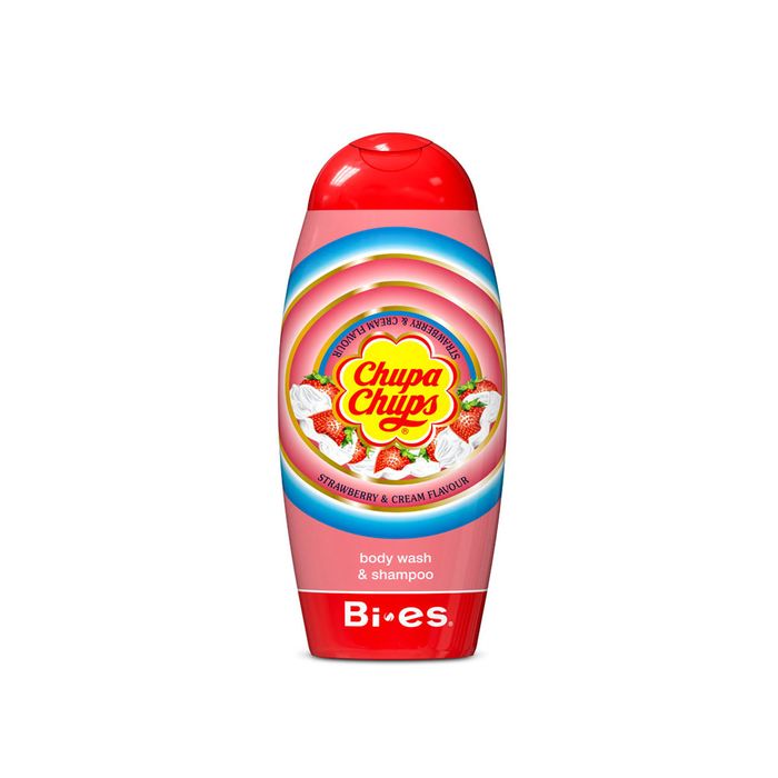 CHUPA CHUPS ŻEL 2W1 STRAWB.&CREAM250ML main product photo