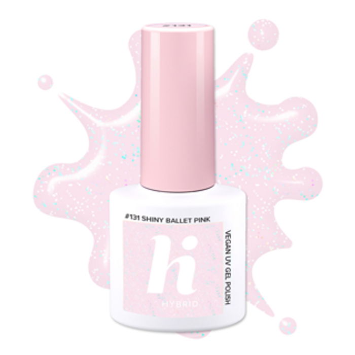 Hi Hybrid lakier hybrydowy #131 Shiny Ballet Pink 5ml main product photo