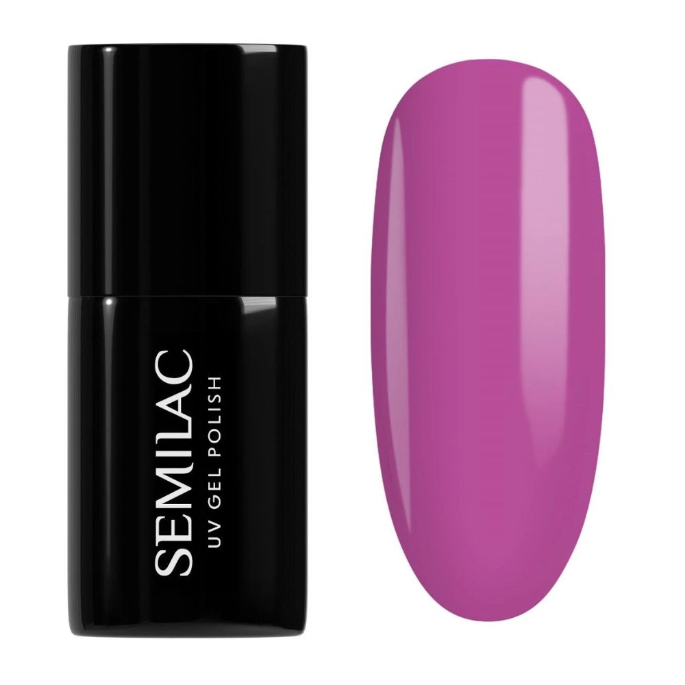 Semilac Lakier hybrydowy 601 Neon Pink Punch 7 ml