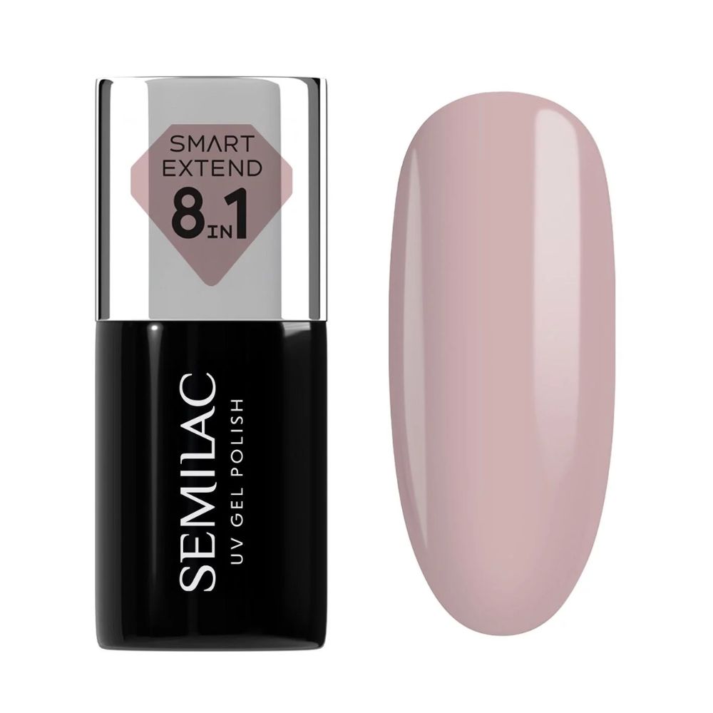 Semilac Lakier hybrydowy Smart Extend 815 Delicate Mocca 7 ml