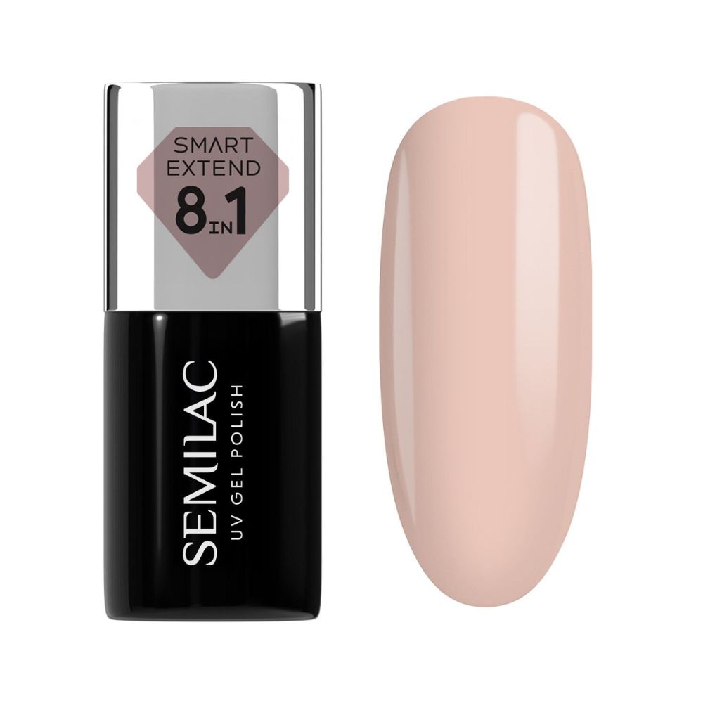 Semilac Lakier Hybrydowy Smart Extend 816 pale nude 7 ml
