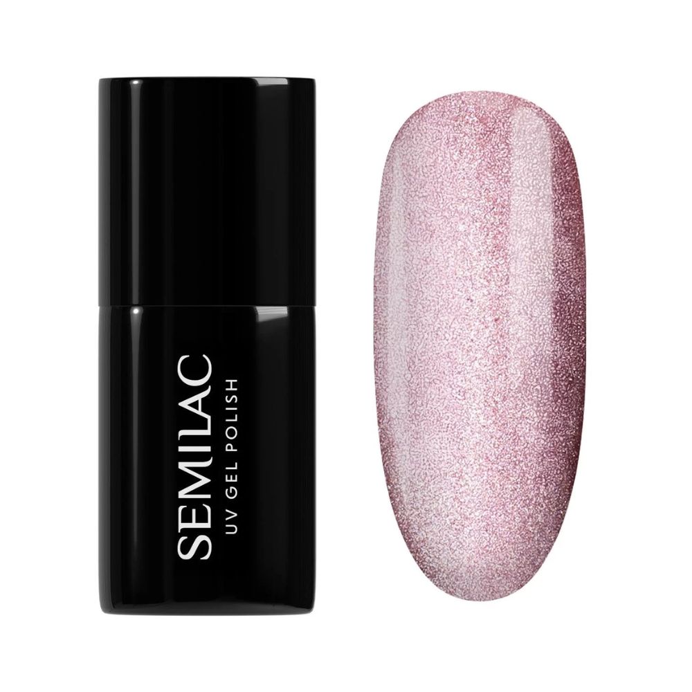 Semilac Lakier Hybrydowy 663 blush gloss 7 ml