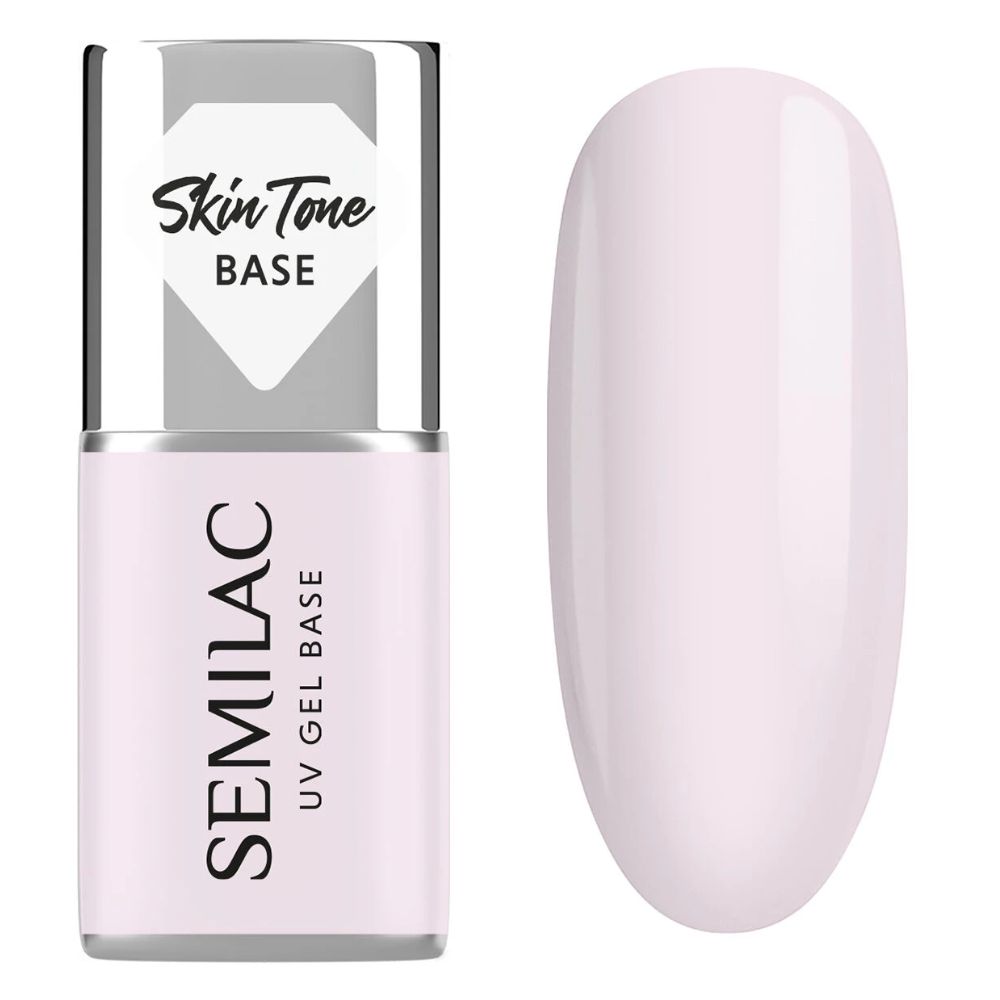 Semilac Baza do Lakierów Hybrydowych Skin Tone Cover Base Natural Pink 7 ml