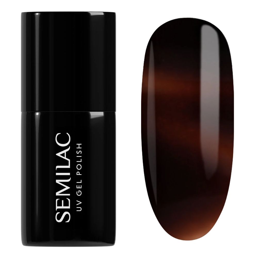 Semilac 942 Lakier Hybrydowy Jelly Cola 7 ml