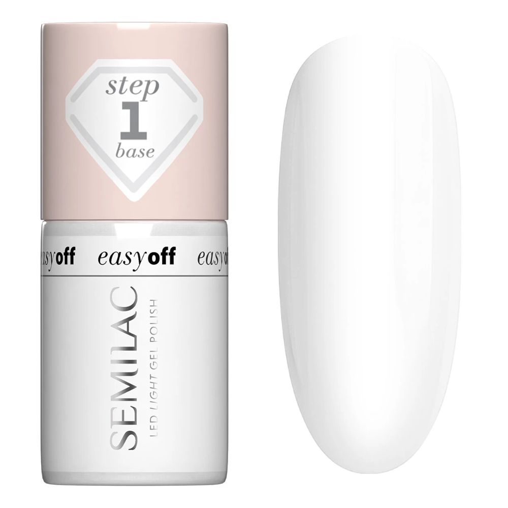 Semilac Easy Off Baza do Lakieru do Paznokci Led Light 7 ml