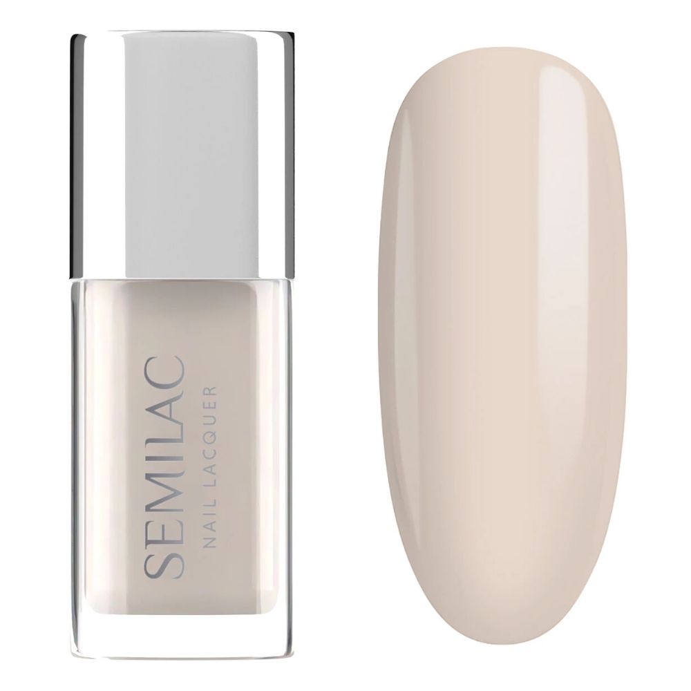 Semilac 104 Lakier Klasyczny Nail Lacquer Cream Supreme 9 ml