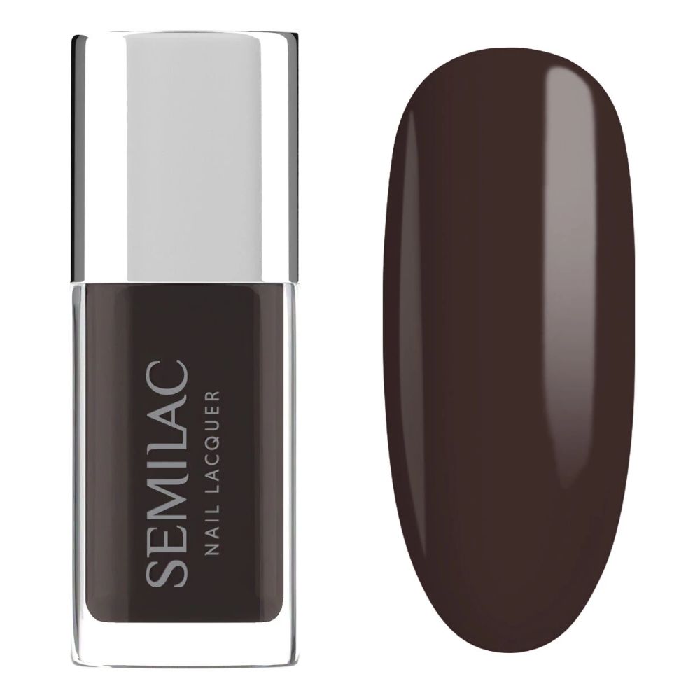 Semilac 111 Lakier Klasyczny Nail Lacquer Espresso 9 ml