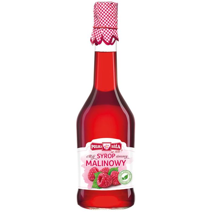 Polska Róża syrop malinowy 500 ml main product photo