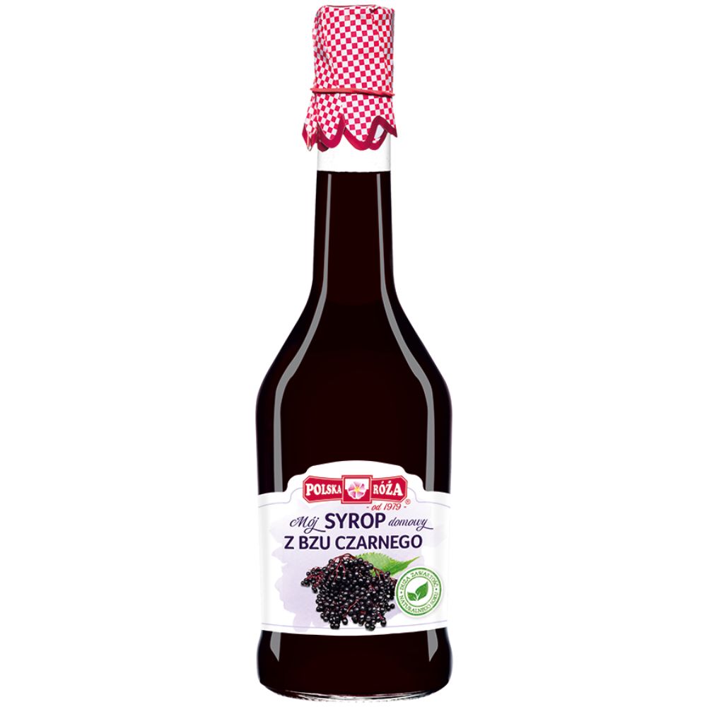 Polska Róża syrop z czarnego bzu 500 ml