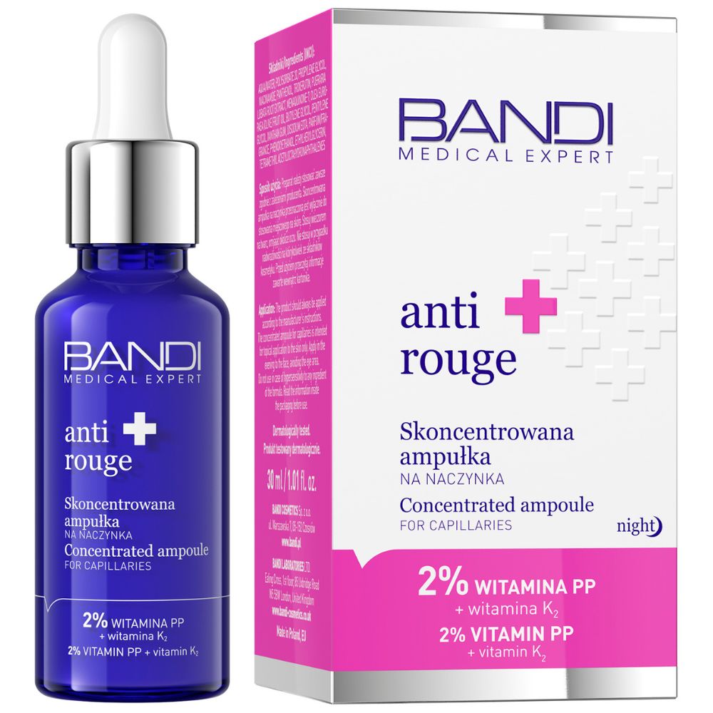 Bandi Medical Expert anti rouge Skoncentrowana ampułka na naczynka 30 ml