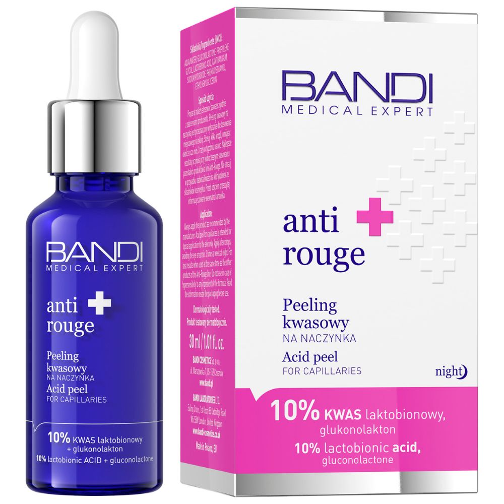 Bandi Medical Expert anti rouge Peeling kwasowy na naczynka 30 ml
