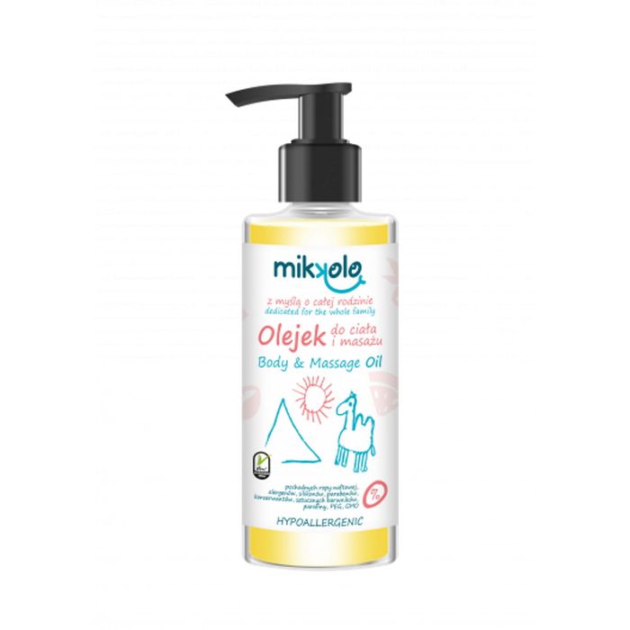MIKKOLO OLEJ.D/CIA D/MASAZU DZIECI 250ML main product photo