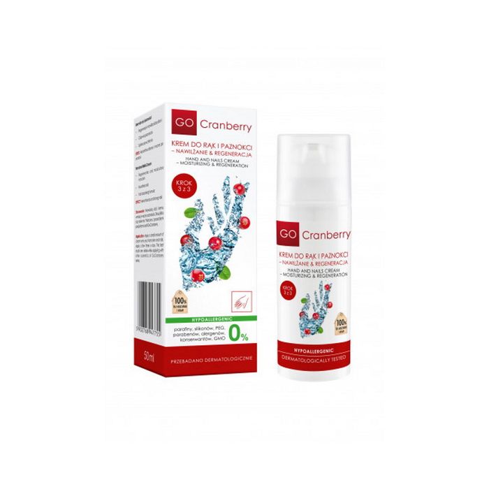 NOVA KOSMETYKI KR D/RĄK NAW/REG S.GOCRANBERRY 50ML main product photo