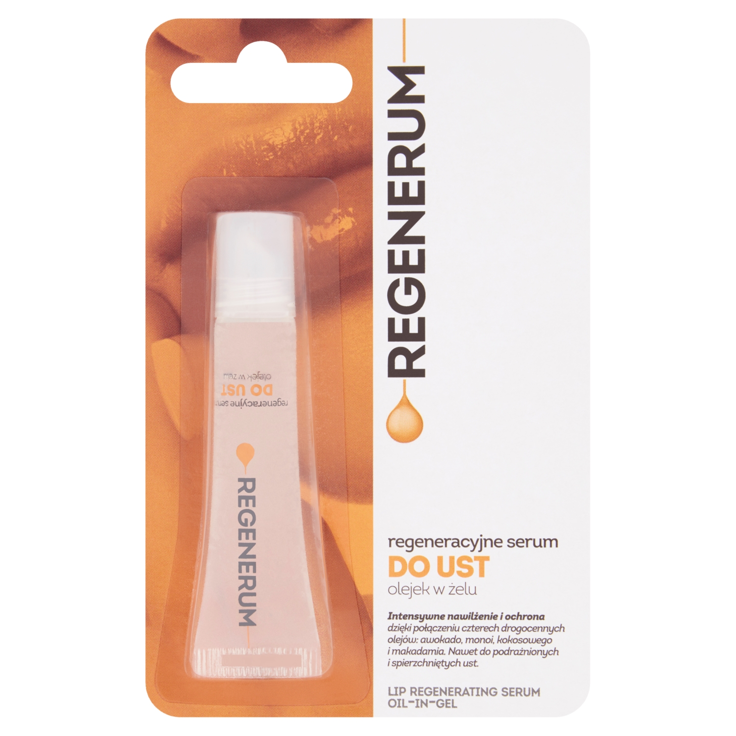 Regenerum regeneracyjne serum do ust olejek w żelu 7 g