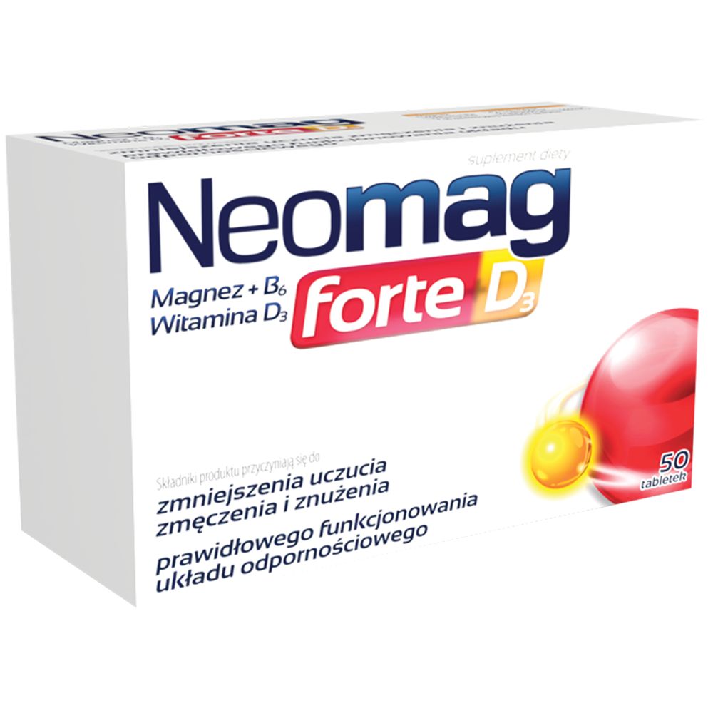 Aflofarm NeoMag Forte D3 50 tabletek